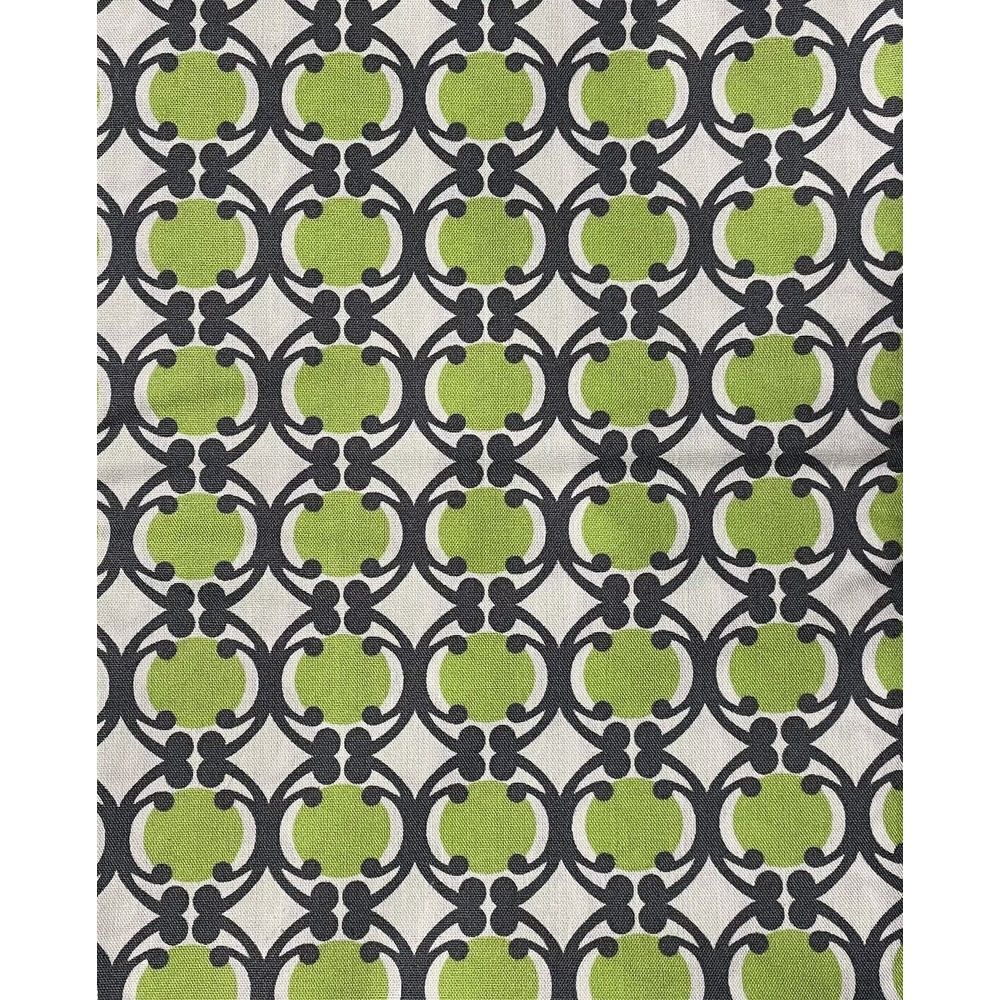 Nancy Mims Mod Green Pod For Robert Kaufman Fabric -Green Gray Abstract- 1 Yard